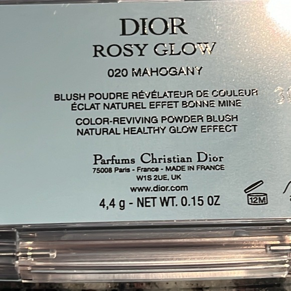 Dior Rosy Glow 020 Mahogany New! - Picture 7 of 8